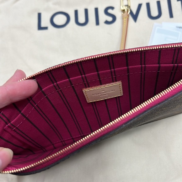 NWT: Louis Vuitton Neverfull MM -Pivoine Pink - Picture 4 of 5